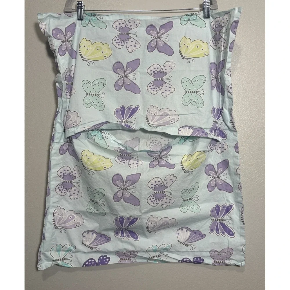 Pottery Barn Kids Butterfly Pillow Sham Standard Girls Garden Children Nursery